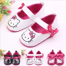 Милая детская обувь с героями мультфильмов, обувь для малышей на мягкой подошве, обувь для малышей, обувь принцессы для маленьких девочек