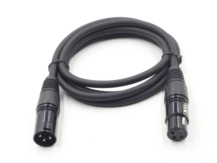 

XLR line balancing line DMX512 signal line XLR public lighting line, bus microphone
