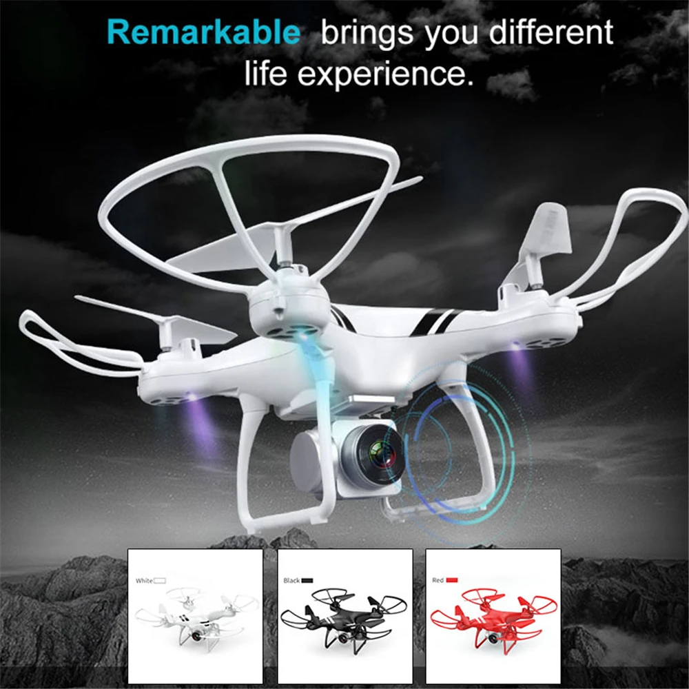 2.4GHz 4CH 20min Quadcopter HD 0.3/5.0MP FPV Camera Drone APP Remote