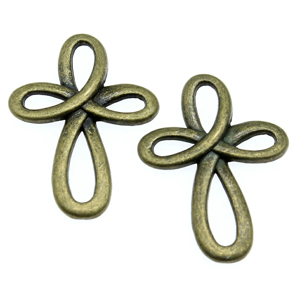 Buy 4pcs Chinese Knot Charms Pendant Cross Charms