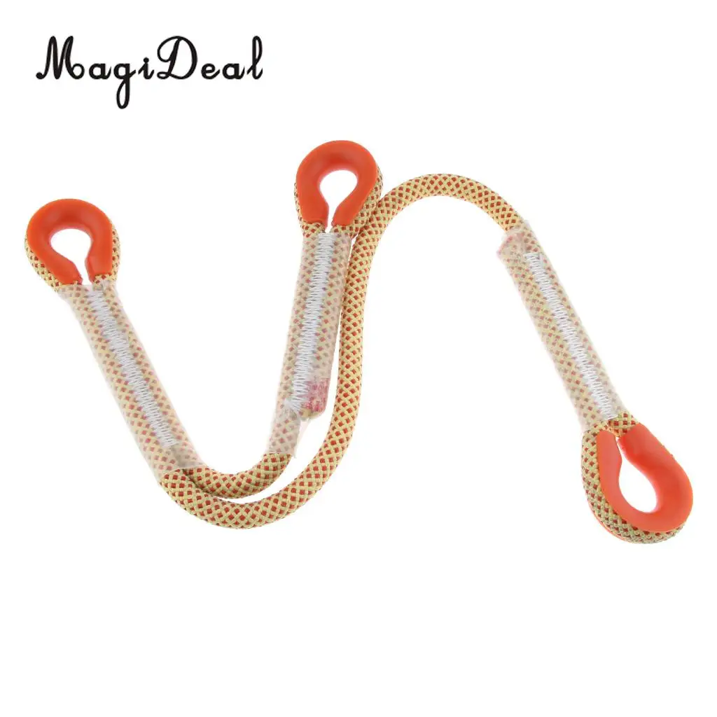 Rock Climbing Mountaineering Safety Lanyard Heat Resistant Prusik Cord Hitch Loop Sling Fall Arrest Gear Outdoor Sports Safety