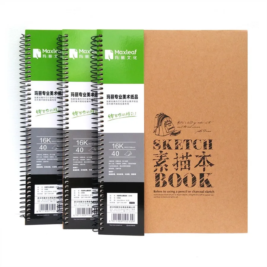 Masleaf 110gsm Sketch Pad Notebook-3
