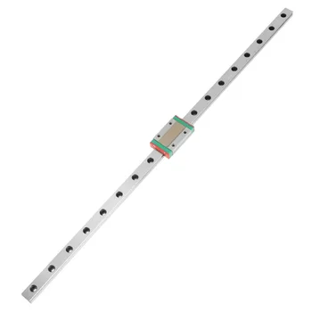 

1pc Linear Rail Carriage MGN12H Miniature Linear Rail Guide 450mm Length 12mm Width + Slide Block