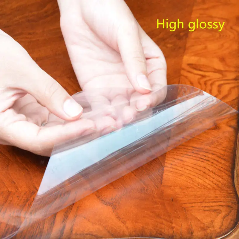 Glossy Transparent Furniture Protective Film Wrap Vinyl Film Adhesive E9K4 