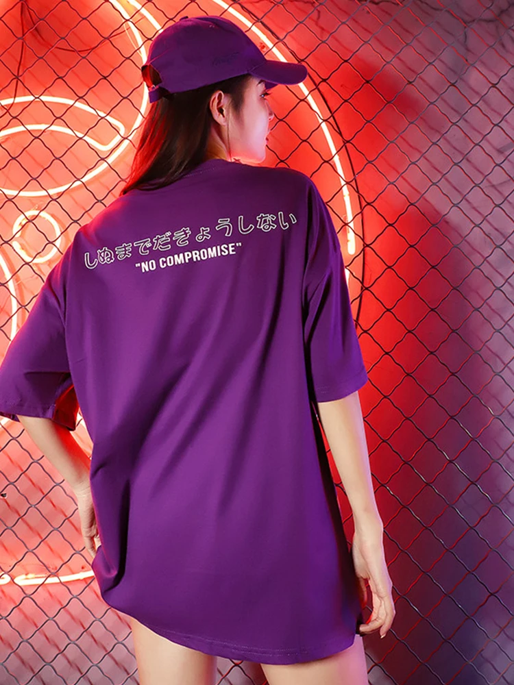 Flame Cool женские футболки для хип хопа мужские хлопковые с круглым вырезом и