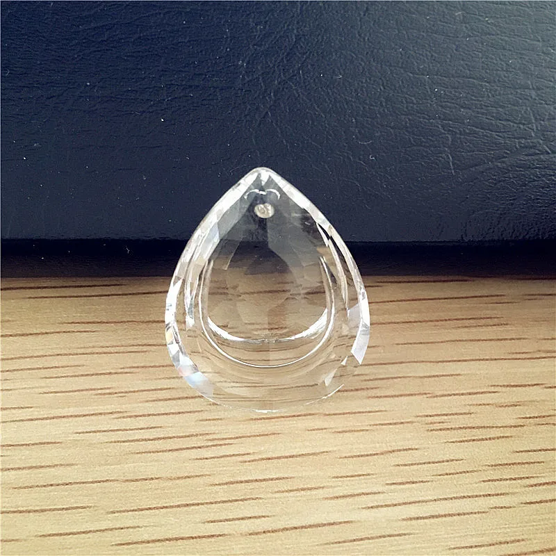 Water Drops 38mm Crystal Chandelier Parts, Crystal Lamp Parts,Can Contact with 14mm Octagon