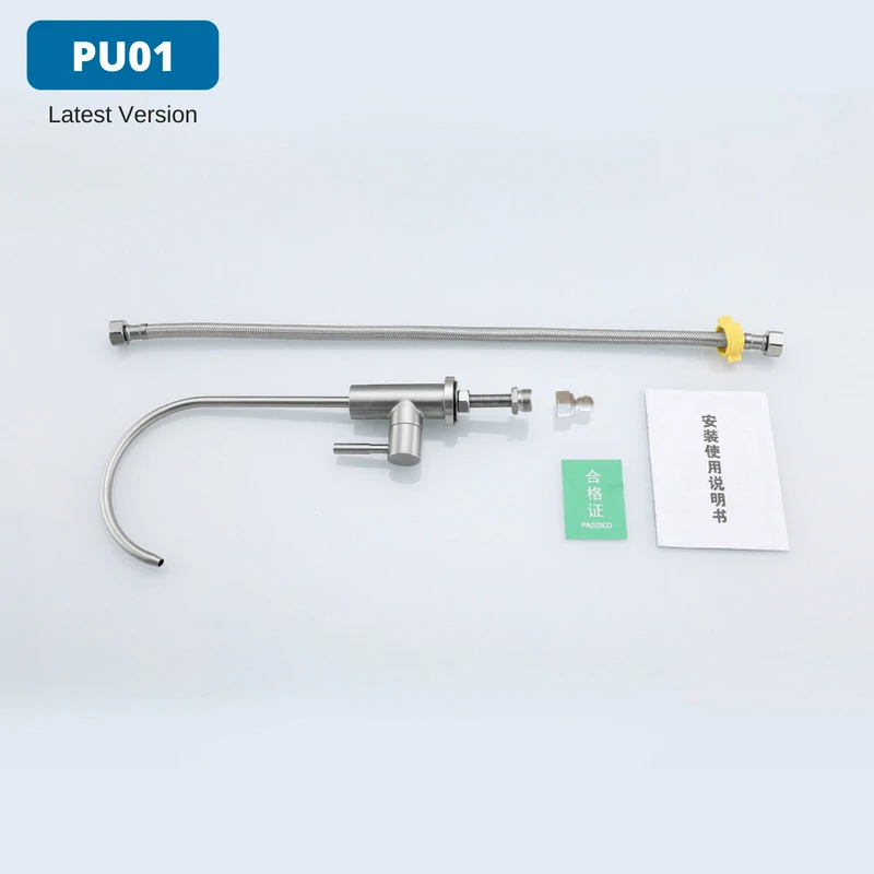 IVRICH Drinking Water Tap leadfree stainless RO Faucet Filter Purify System Reverse Osmosis used water filter faucet PU01-1