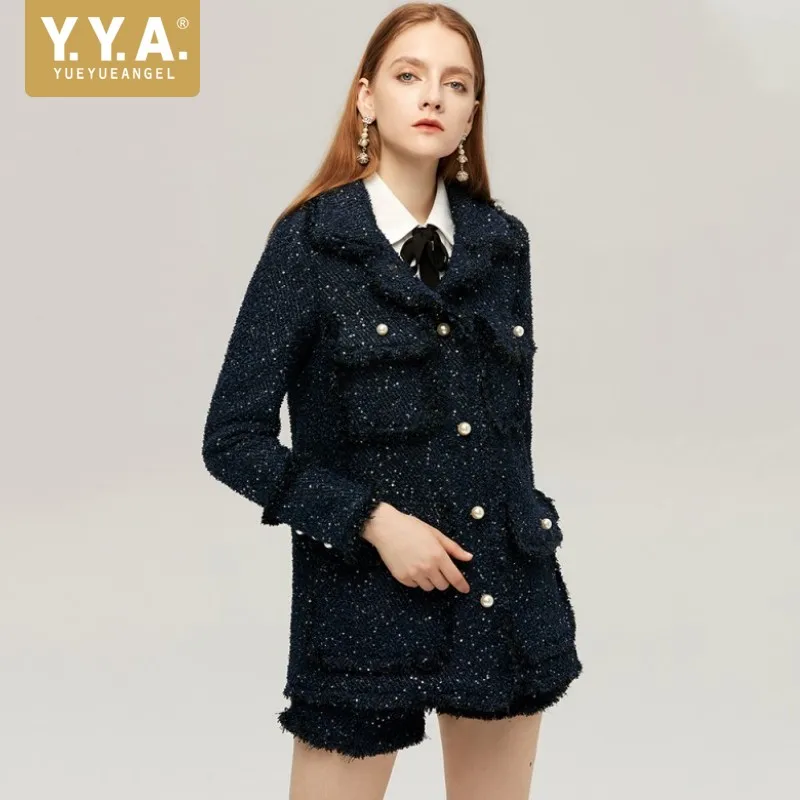D'affaires 2 Hiver De Lâche Dames Manteau Bleu Femmes 1 Travail xzxwqrapd