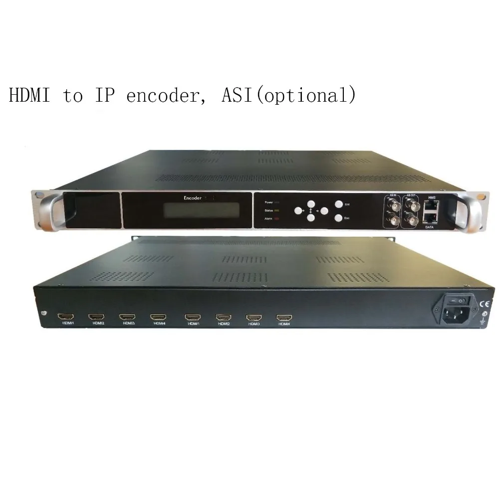 Высокая степень интеграции 1080P внешний аккумулятор HDMI IP кодер вход и выход IP/ASI