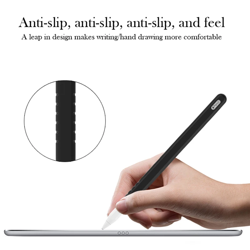 Мягкий силиконовый чехол для Apple Pencil 2, чехол для iPad Pencil 2, крышка, держатель для iPad Pro, стилус для планшета, стилус, чехол