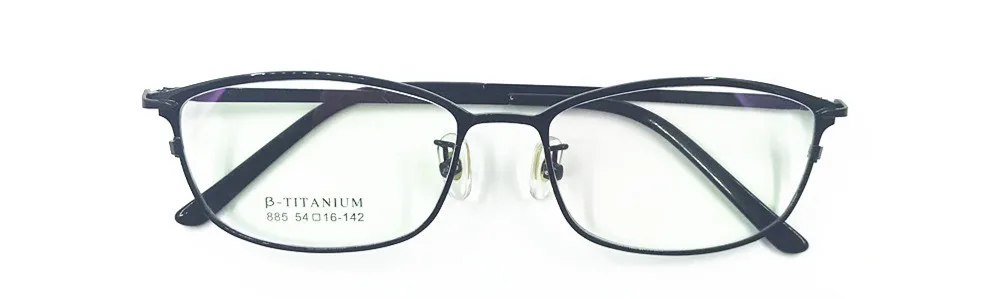 Женская мода титановые оправы для очков кошачий глаз полный обод очки Rx able очки