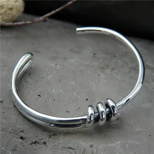 Япония и Южная Корея Ретро тайский серебряный браслет модные Для мужчин и Для женщин личности Веревка Узел Браслет S925 стерлингов Серебряные ювелирные изделия