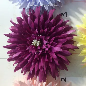 

Free Shipping Sale 50 pcs /Flower 12 cm Artificial flower Silk Rose Heads Wedding Christmas Party,DIY jewelry decoration