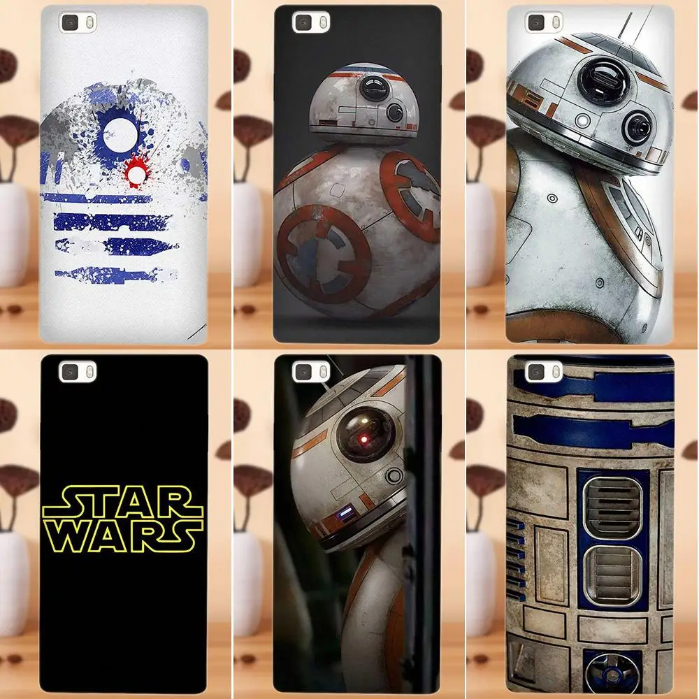 For Xiaomi Redmi 4 3 3S Pro Mi3 Mi4 Mi4i Mi4C Mi5 Mi5S Mi Max Note 2 Soft Silicone TPU Transparent Best Cases Star Wars R2d2 | Мобильные