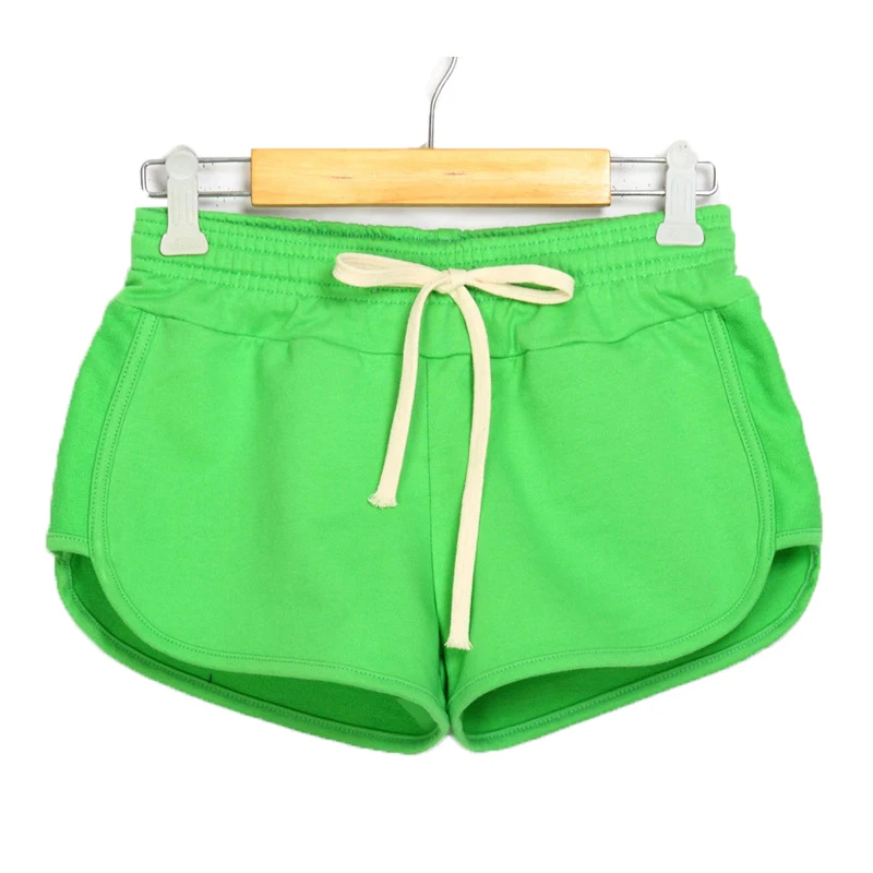 Brand Fashion Women Shorts Elastic Waist Lady Soft Cotton Causal Feminino Candy Color Summer Short Pants | Женская одежда
