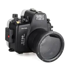 Meikon 40m/130ft for Nikon D750 Waterproof Underwater Camera Housing Case Diving Equipment