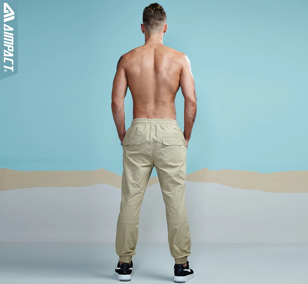Aimpact 2017 New Men's Casual Pants Fashion Chino Jogger Pant (3)