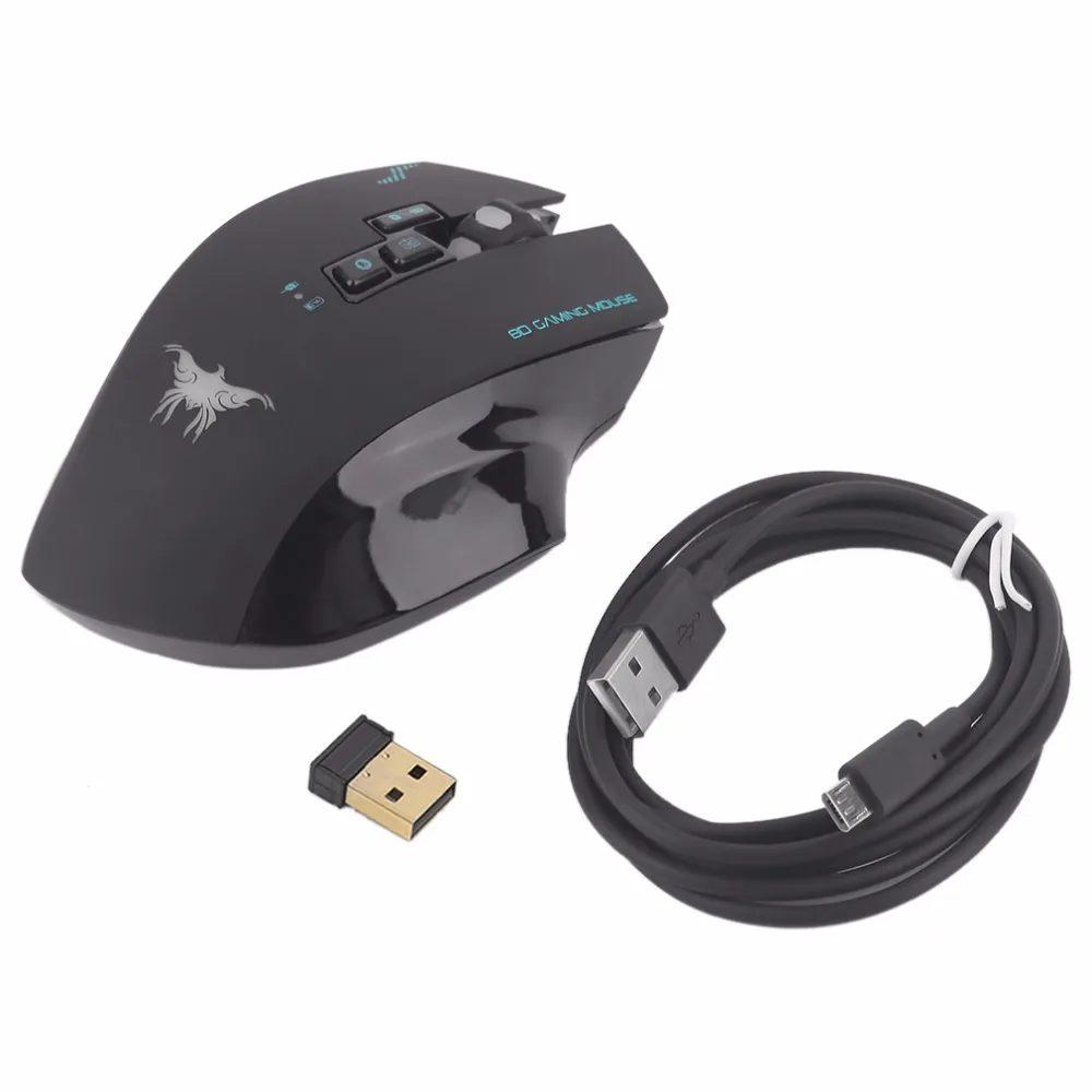 

CW100 Professional Wireless Wired 2400DPI Optical Gaming Mouse High Precision 30M Distance Optical Mouse For Laptop Desktop