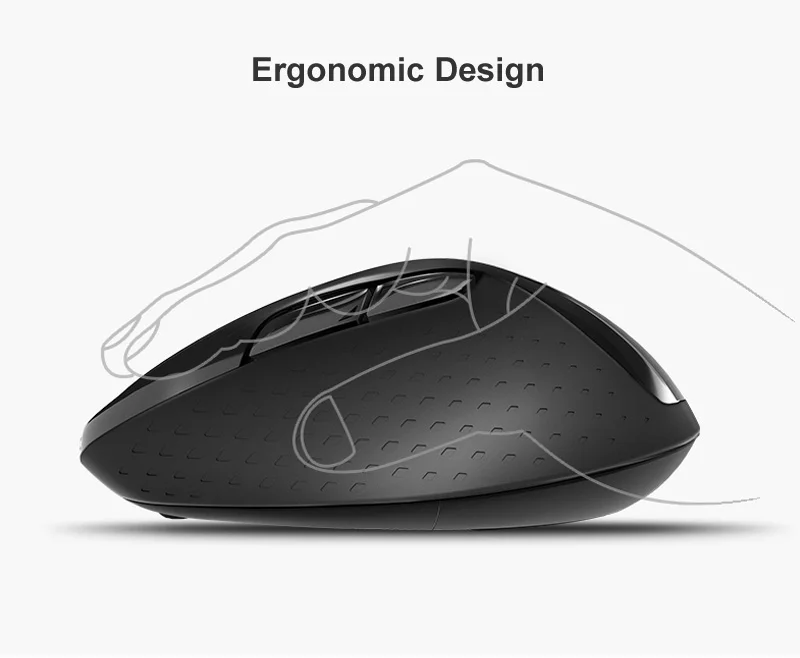 gaming mouse for large hands Rapoo M300S/M300W Wireless Qi Charging Optical Mouse with 1600DPI Multi-Mode Bluetooth-compatible for Computer Laptops wireless gaming mouse