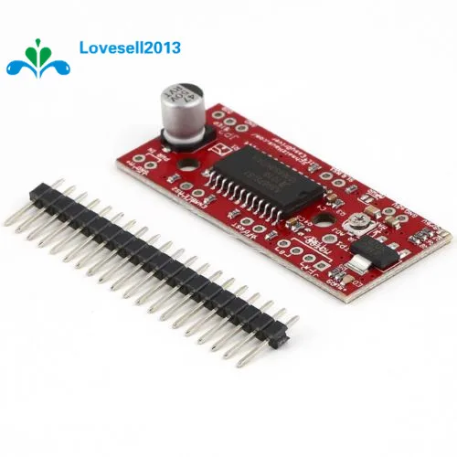 Тактовый шаговый двигатель EasyDriver Shield V44 A3967 для Arduino с поддержкой 4/6/8 проводных