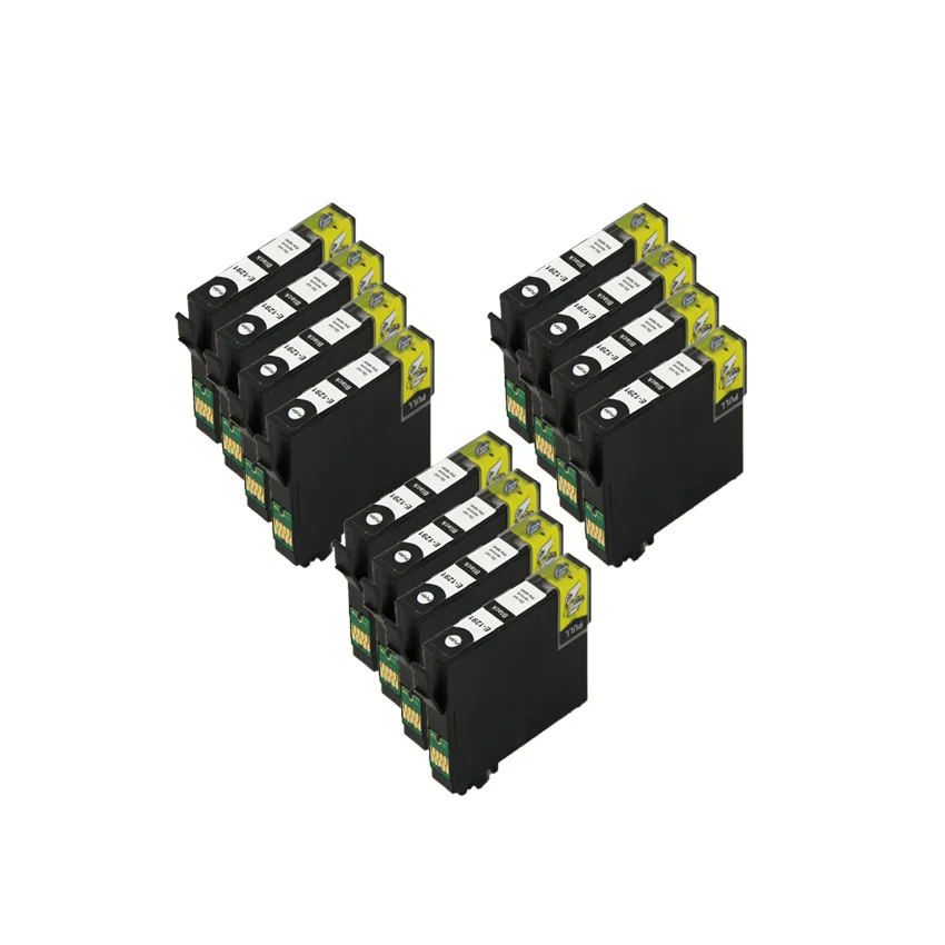 Compatible T1291 BK BLACK ink cartridge for EPSON WF-7015 7515 7525 3010DW 3520DWF 3530DTWF 3540DTWF | Компьютеры и офис