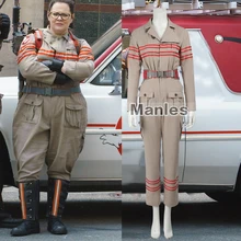 Ghostbusters III Cosplay Costume Ghostbusters Uniform Ghostbusters Jumpsuits with Belt Adult Women Movie Halloween Costume