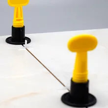 100 шт Плоские керамические напольные стены строительные инструменты многоразовые плитки выравнивания дропшиппинг