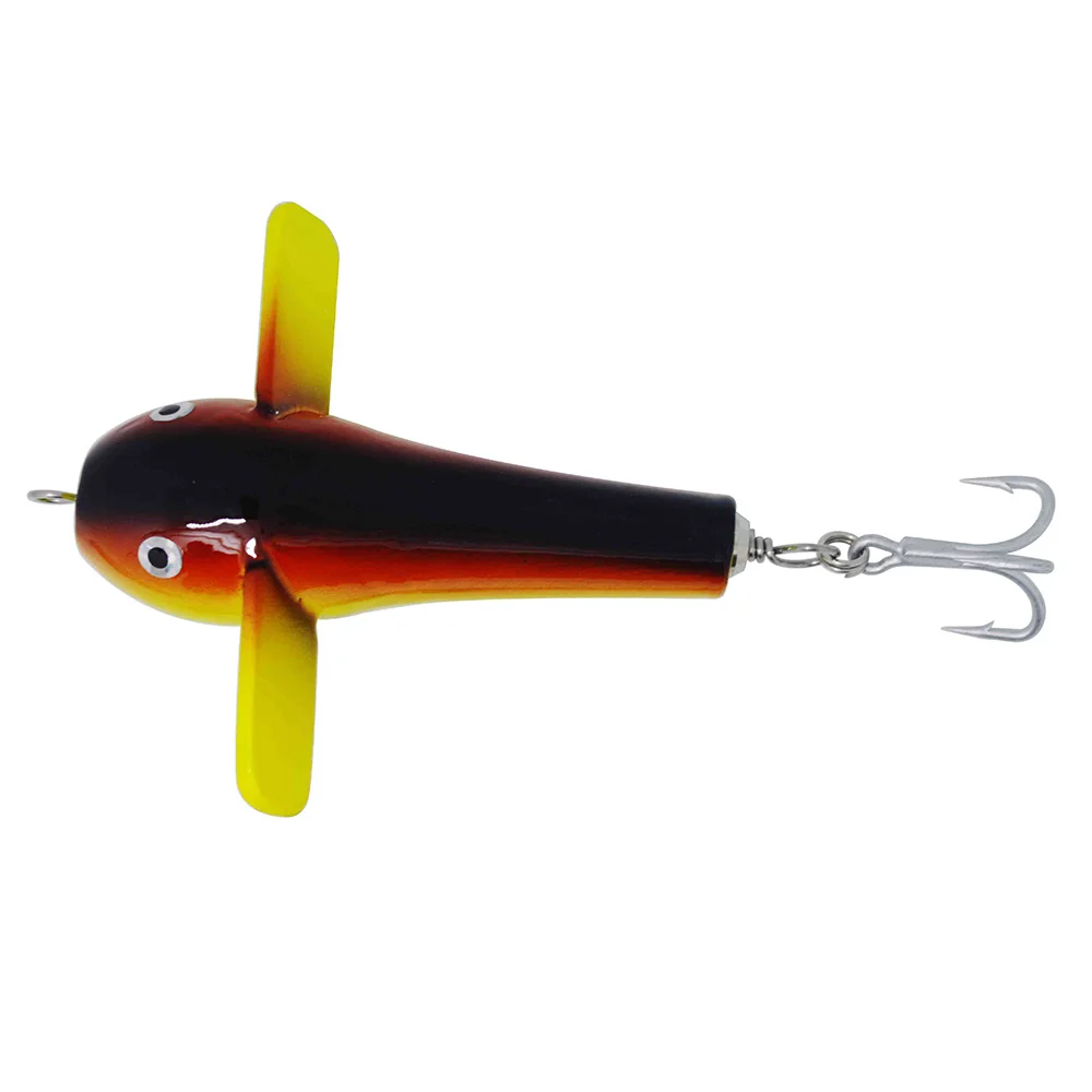 1 pcs wood plane trolling Lure Deep sea Artificial Bait top water plane
