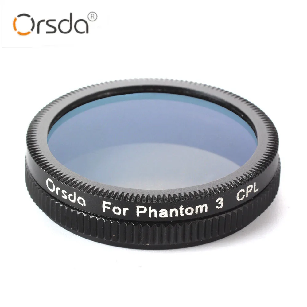 Orsda CPL фильтр объектива для DJI phantom 4 3 Gimbal Камера Ультрафиолетовый фильтр Бла(беспилотный летательный аппарат Quadcopter детали, аксессуары для беспилотного самолета