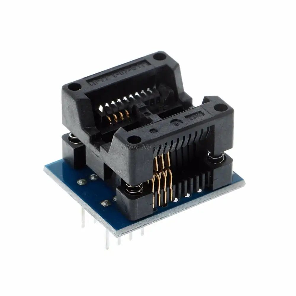 Rtengtunn Kit de 10 adaptadores de Programador para TL866CS TL866A EZP2010 con IC Extractor