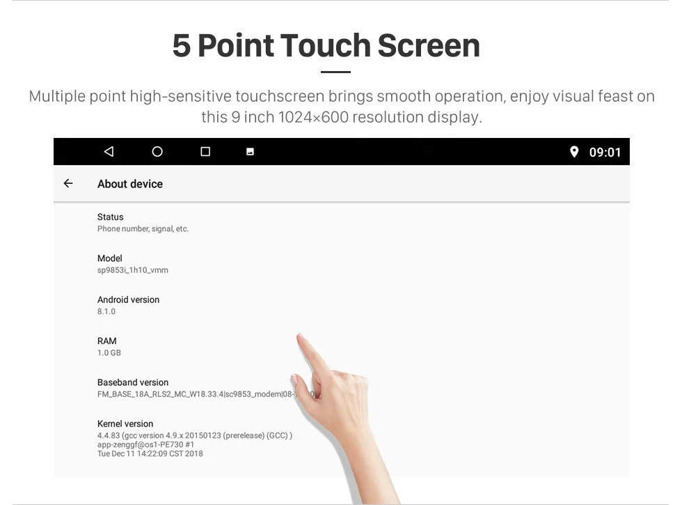 Cheap Harfey For 2013 2014 Nissan X-Trail 9"Quad-core Android 8.1 GPS Radio Bluetooth Multimedia Navigation with HD 1080P touchscreen 4