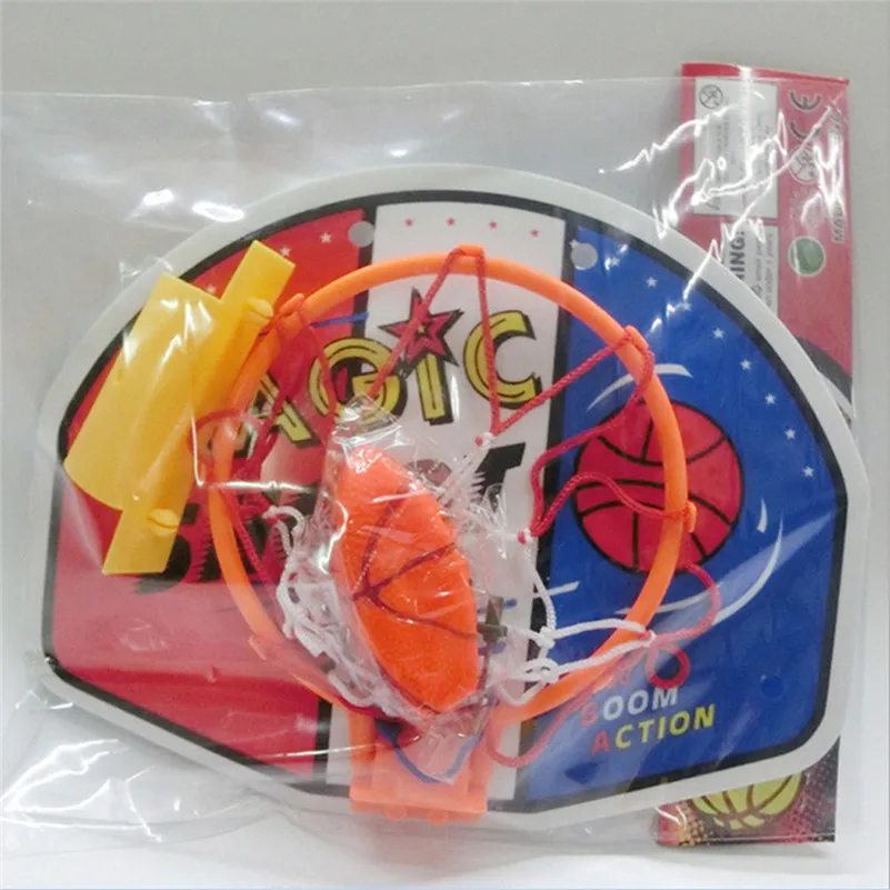 Горячие детские игрушки баскетбольное кольцо доска Пластик обруч набор с Крытый висящий обручи игра montessori педагогическая детские игрушки подарок A1