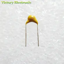 100 шт./лот многослойный керамический конденсатор поверхностного монтажа 0,22 мкФ 224 с алюминиевой крышкой, 50В 220nF 224 м Р = 5,08 мм