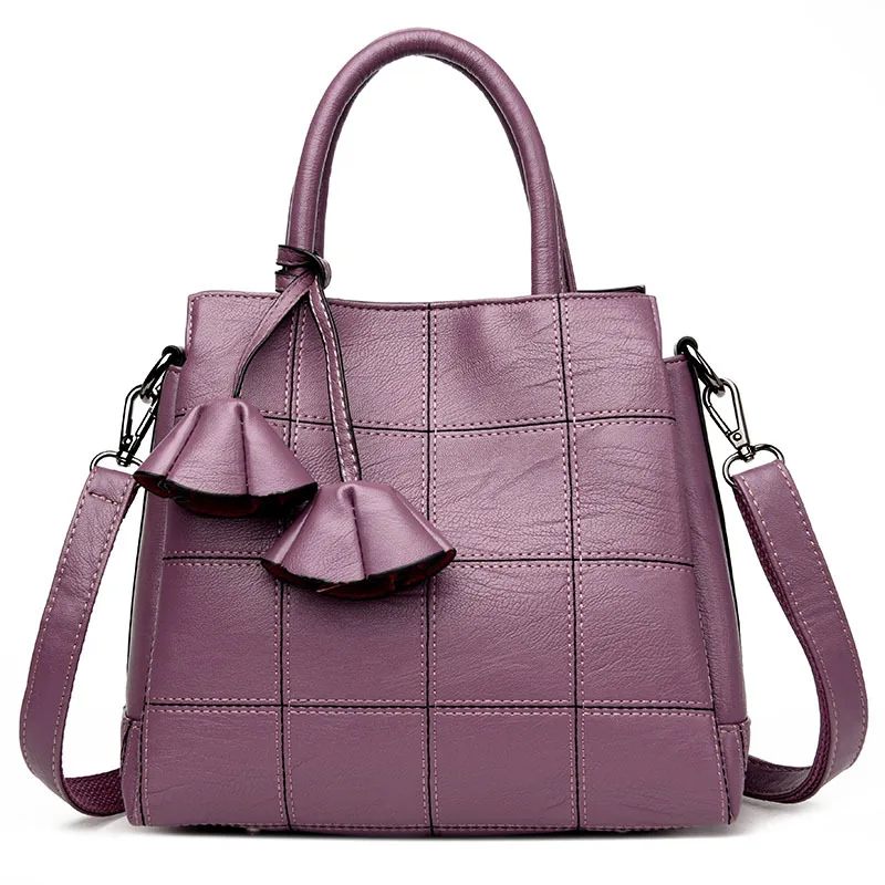 Women Handbags Fashion Pu Leather Women Shoulder Bags Ladies Hand Bags Tassel Female Handbags Large Tote Sac A Main Femme SS7103 (4)