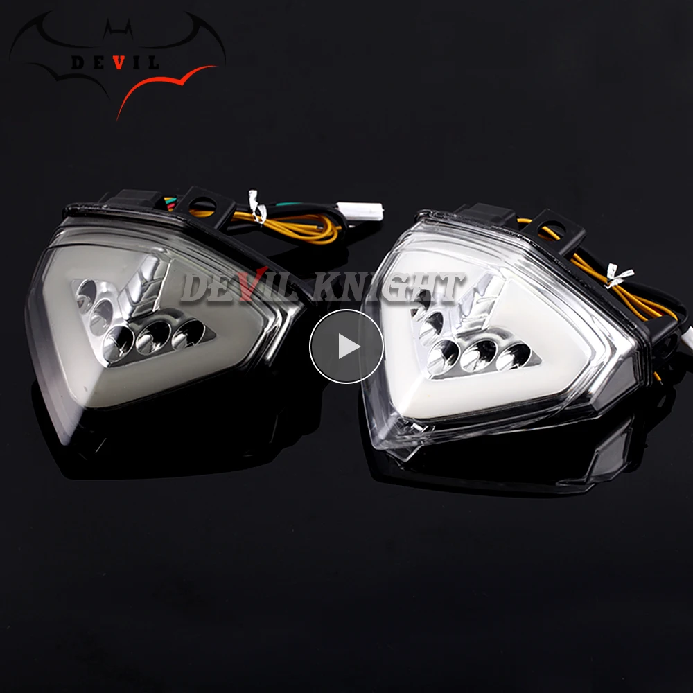 Задний светодиодный фонарь для HONDA CB1000R 2008 2013 CBR600F поворотный сигнал мотоцикла задний стоп светильник CB 1000R