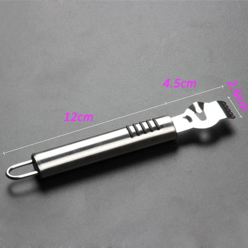 1pc  Lemon Zester Citrus Grater Stainless Steel Lime Zest Tool Artisan Fine Chef