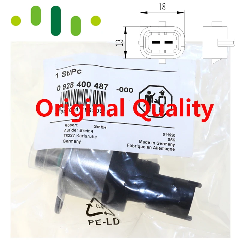 

0928400487 High Pressure Pump Regulator Metering Control Solenoid SCV Valve Unit For Opel Vauxhall Movano Vivaro 1.9 2.2 2.5 DTI