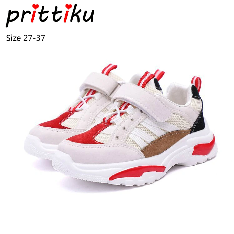 

Autumn 2018 Toddler Boy Girl Breathable Sneakers Little Kid Casual School Trainers Big Children Sport Brand Fashion Mesh Shoes