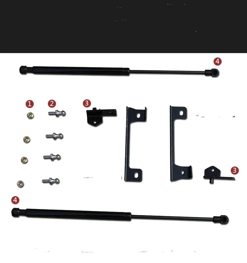 

2012 2013 2014 2015 2016 2017 2018 2019 For Ford Focus ACCESSORIES CAR BONNET HOOD GAS SHOCK STRUT LIFT SUPPORT CAR STYLING