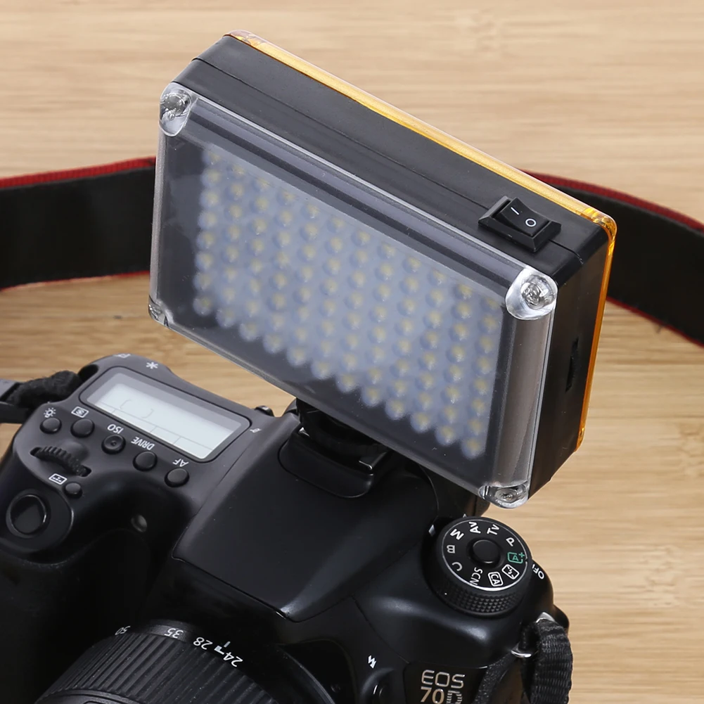 

Digital Mini Professional LED Video Light 96 Photographic Lamp Photo Lighting Fill Light Film and Television Wedding News