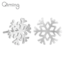 925 пробы серебряные серьги-гвоздики в виде снежинок Эльзы крутые модные зимние Ювелирные изделия женский свадебный подарок подружки невесты серьги из бижутерии