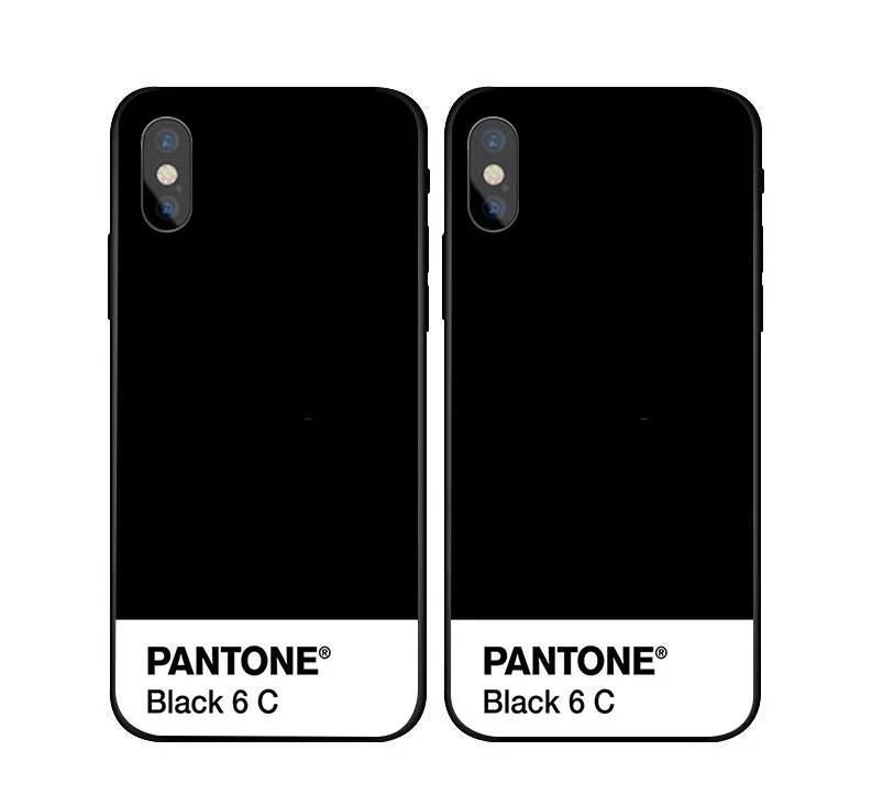 Мягкий силиконовый чехол Caliente Pantone для iPhone X XS Max XR 6 6S 7 8 Plus 5 чехол для samsung s 6 s 7 s8 s9 plus