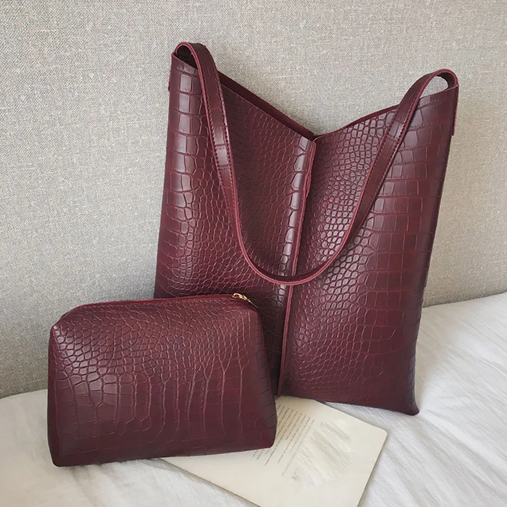 Lammei сумки для женщин модный крокодиловый узор кошелек на плечо тиснение женские сумки натуральная кожа черный для путешествий