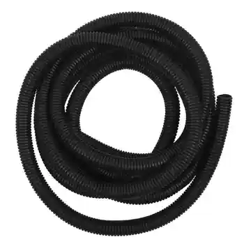 

5M 16.4ft Flexible Insulated Black Polyethylene Corrugated Tube Hose Pipe 25mm