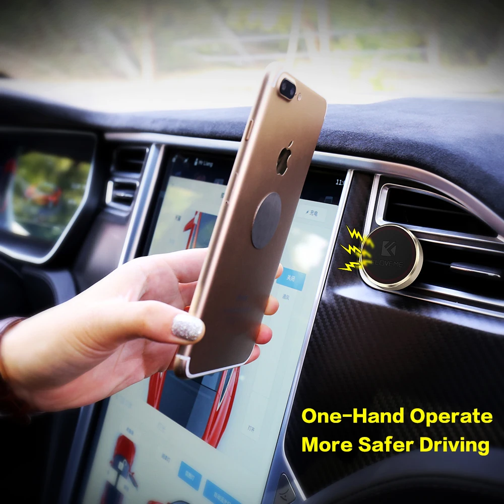  FLOVEME Universal Auto Magnetische Handy Halter Air Vent Halterung Ständer 360 Rotation Telefon Hal