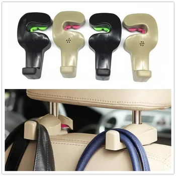 

2pcs Multi-function Car Seat Hook For Audi A4 B6 A3 A6 C5 Q7 A1 A5 A7 A8 Q5 R8 TT S5 S6 S7 S8 SQ5
