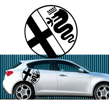 

2pcs for Alfa Romeo graphics stickers decals Giulietta MiTo Spark etc Giulietta147 156 159 166 Giulietta Spider GT #-0003