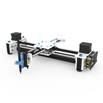 

1pc Mini XY 2 axes CNC Pen Plotter DIY Laser Drawing Machine Printer 28*20cm Engraving Accuracy 0.1mm