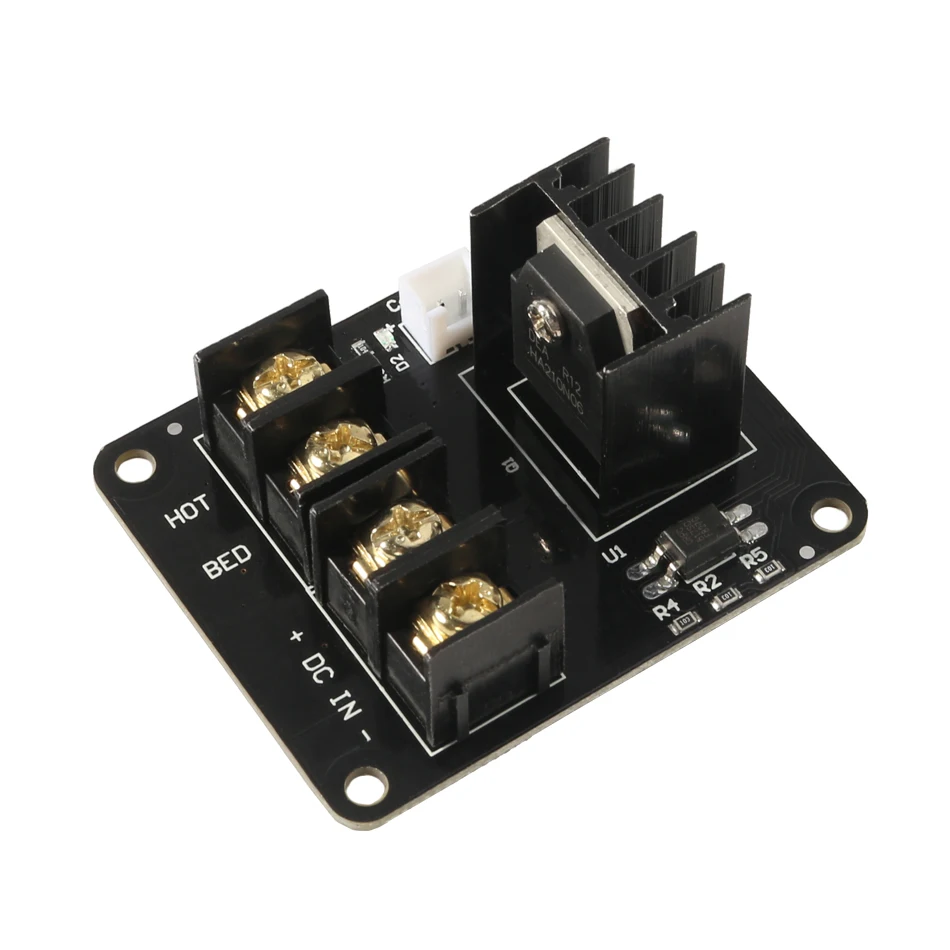 loft usund Nuværende Hot Bed Power Expansion Board Heating Controller Mosfet High Current Load  Module 25a 12v Or 24v For 3d Printer - 3d Printer Parts & Accessories -  AliExpress