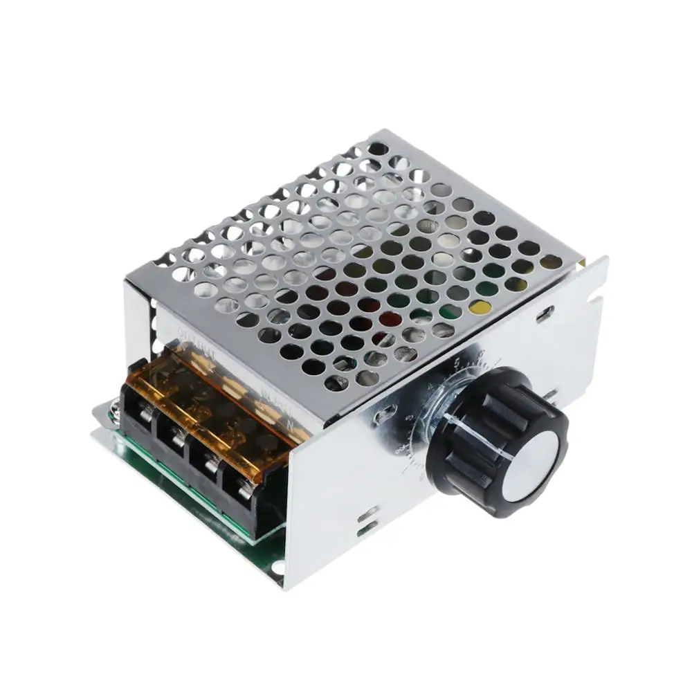 

AC 220V 4000W High Power SCR Speed Controller Electronic Voltage Regulator Governor